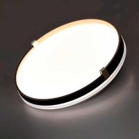 Настенно-потолочный светильник Sonex Olidi black 7647/CL