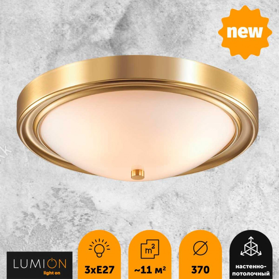 Настенно-потолочный светильник Lumion Vintage 5259/3C