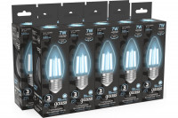 Лампа светодиодная Gauss Filament E27 7W 4100K 103802207
