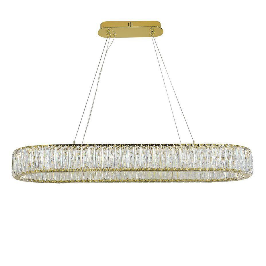 Подвесная люстра Newport 8240/90 oval gold М0067858
