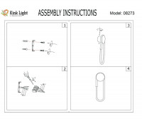 Настенный светильник Kink Light Канто 08273,19(4000K)