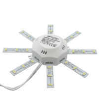 Комплект светодиодных линеек Apeyron Звездочка 220В 5730 8Вт 3000К IP30 12-16