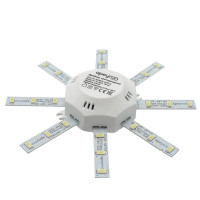 Комплект светодиодных линеек Apeyron Звездочка 220В 5730 8Вт 3000К IP30 12-16