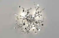 Настенный светильник Crystal Lux GARDEN AP-PL3 D400 CHROME