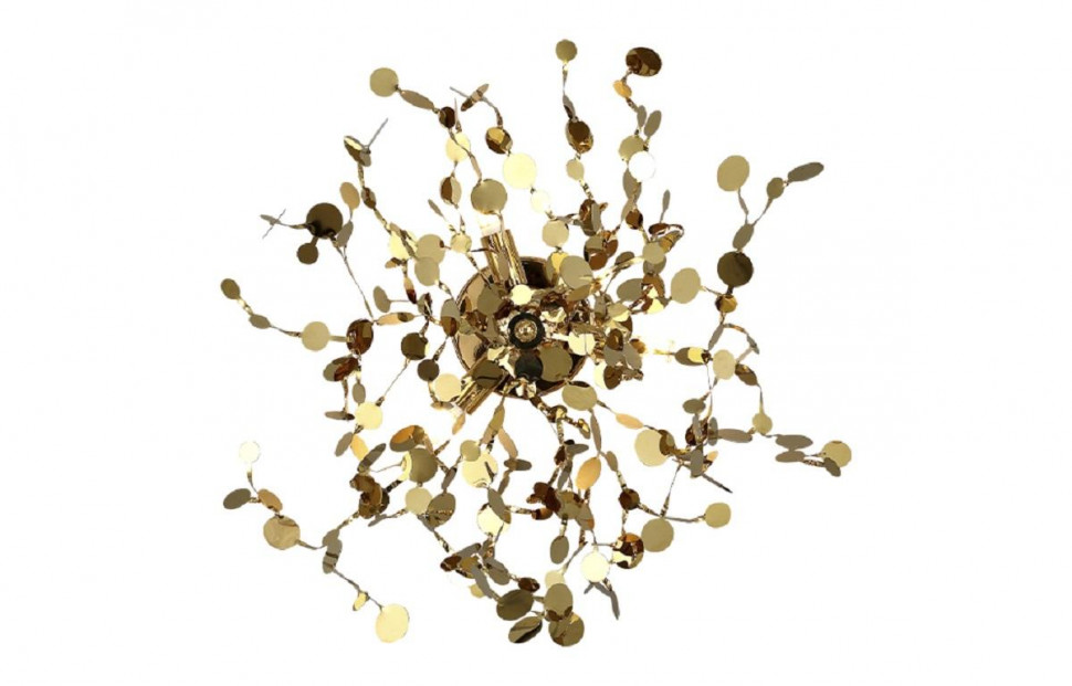 Настенный светильник Crystal Lux GARDEN AP-PL3 D400 GOLD