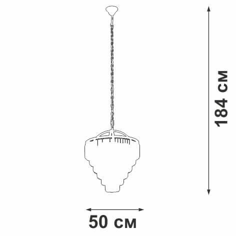 Подвесная люстра Vitaluce V5839-8/13