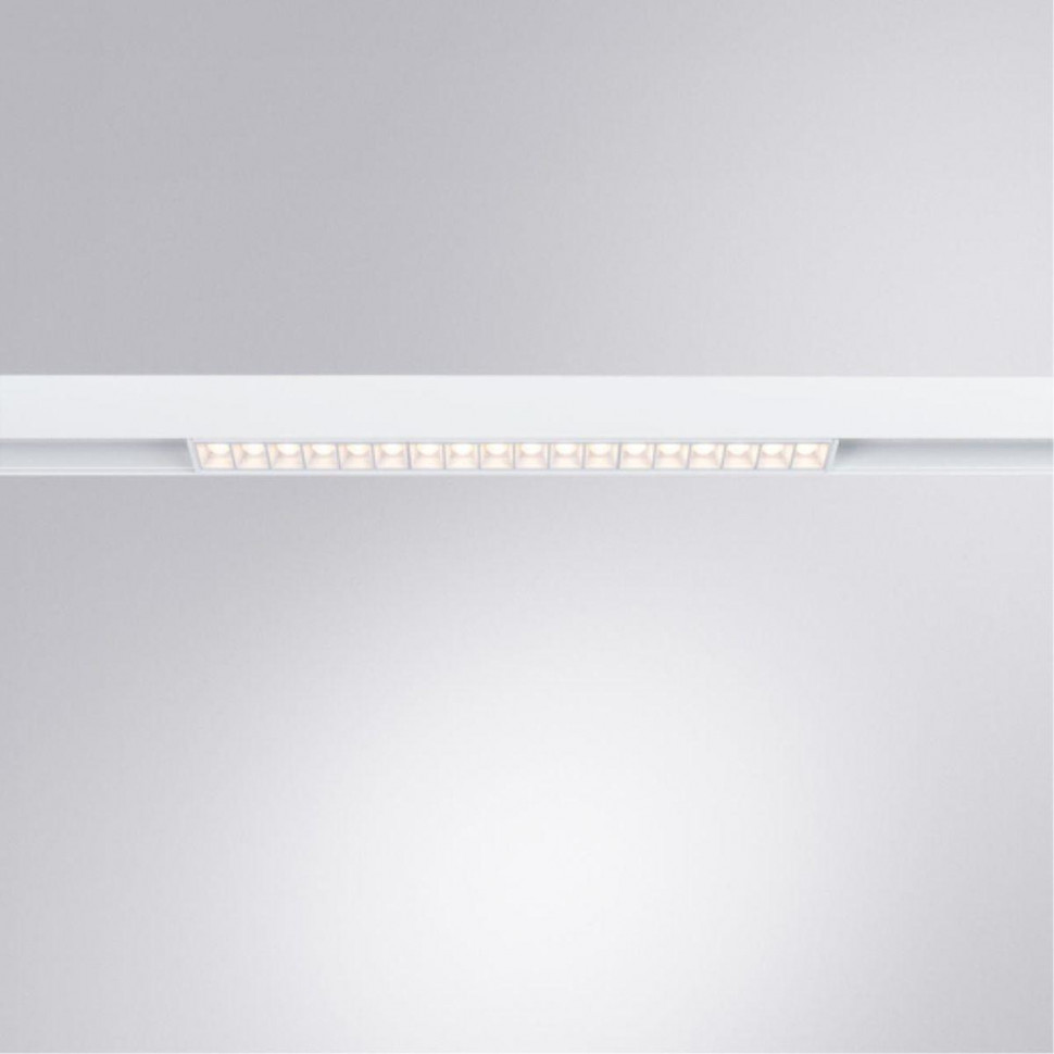 Магнитный трековый светильник Arte Lamp Linea A4675PL-1WH