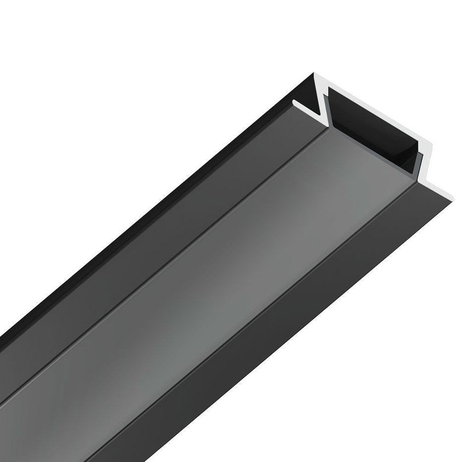 Алюминиевый встраиваемый профиль Ambrella Light Alum Profile GP1001BK/BK