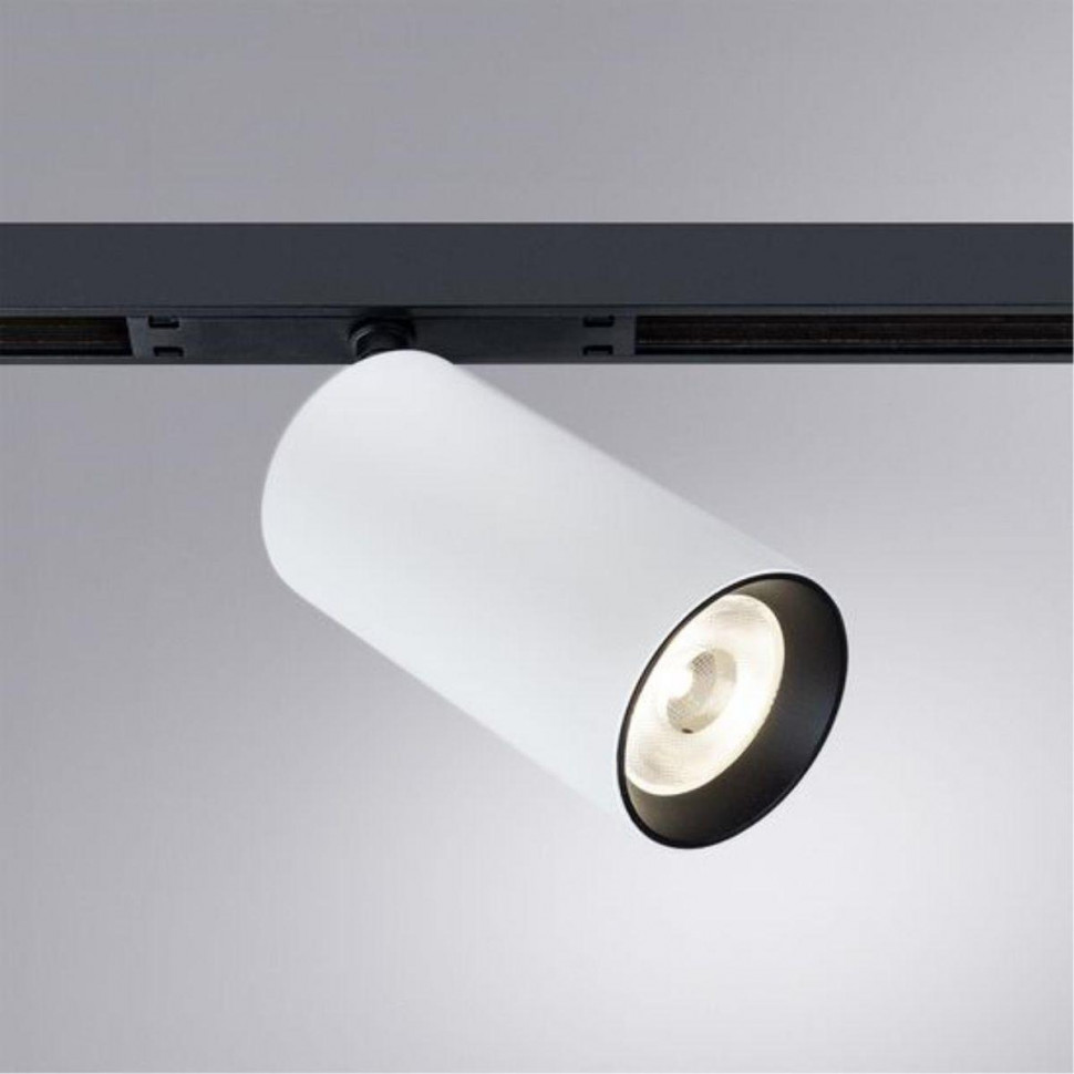 Трековый магнитный светильник Arte Lamp Optima A7262PL-1WH