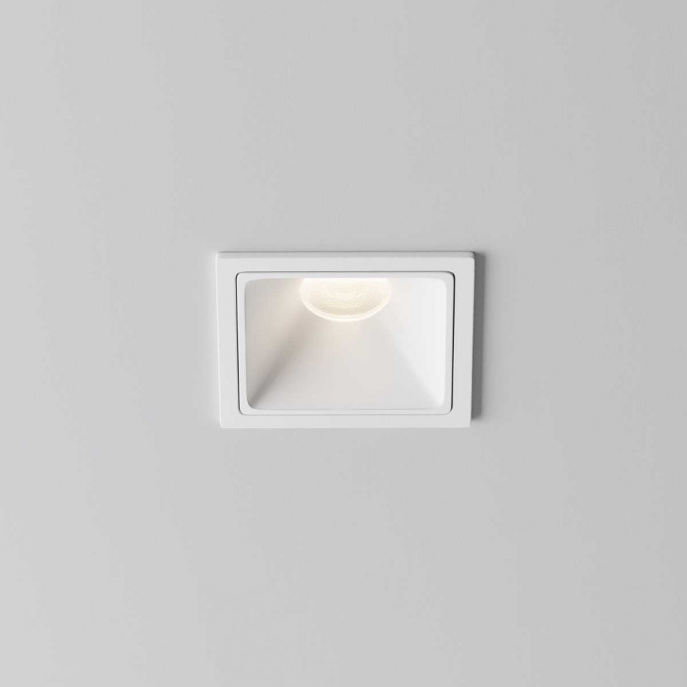 Встраиваемый светильник Maytoni Alfa LED DL043-01-10W4K-SQ-W-1