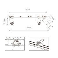 Спот Nowodvorski Mono Surface 7830