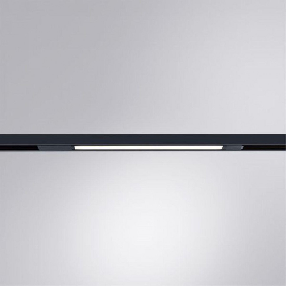 Трековый магнитный светильник Arte Lamp Optima A7263PL-1BK