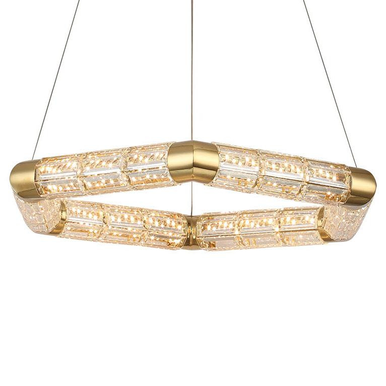 Подвесной светодиодный светильник Newport 8480 8486/640 gold М0067025
