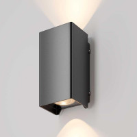 Уличный настенный светильник Maytoni Shell O570WL-L10B3K
