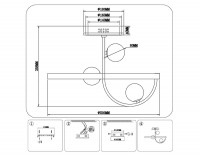 Люстра на штанге Ambrella Light Comfort LineTech FL66263