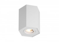 Потолочный светильник Zumaline Polygon cl r 20077-WH