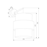 Бра TK Lighting 5400 Calisto a068431