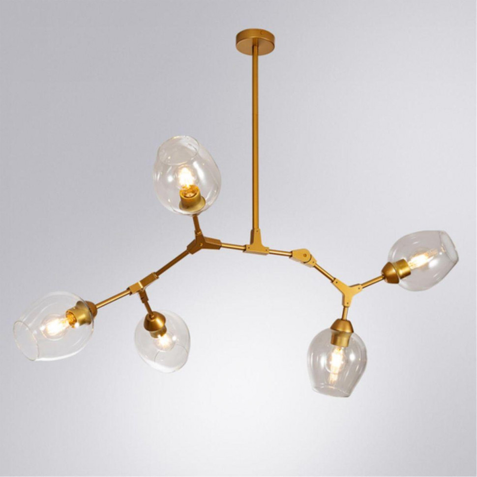 Люстра на штанге Arte Lamp Yuka A4103SP-5GO