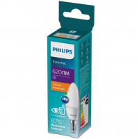 Лампа светодиодная Philips E14 6W 3000K матовая 929002970807