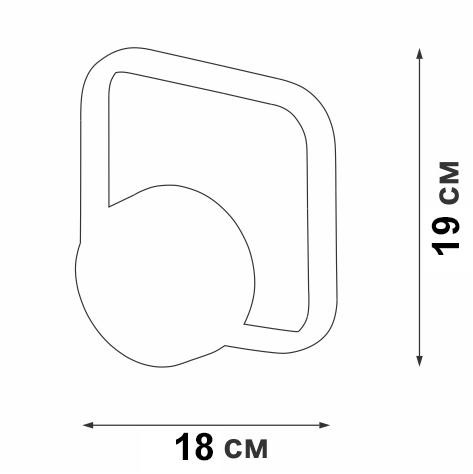 Бра Vitaluce V04612-03/1A