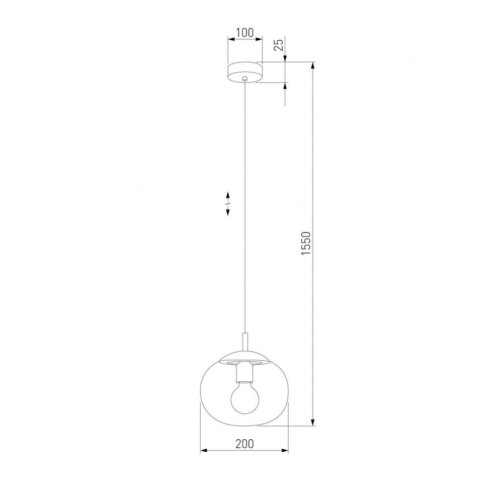 Подвесной светильник TK Lighting 5823 Vibe a068726