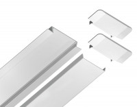 Алюминиевый встраиваемый профиль Ambrella Light Alum Profile GP1100WH