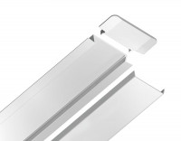 Алюминиевый встраиваемый профиль Ambrella Light Alum Profile GP1100WH