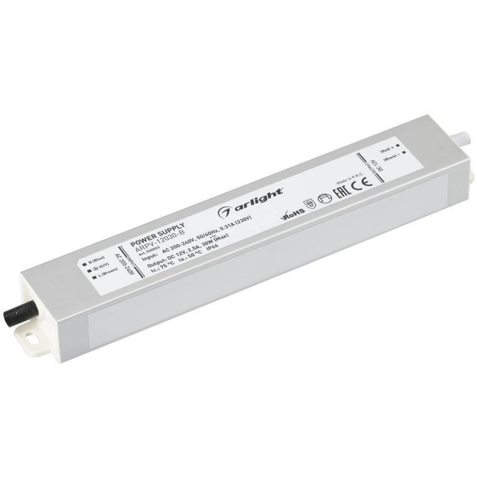 Блок питания Arlight ARPV-12030-B (12V, 2.5A, 30W) 020003