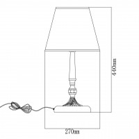 Настольная лампа MW-Light Аврора 371030501
