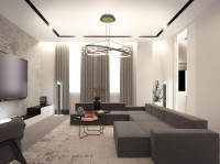 Подвесной светодиодный светильник Natali Kovaltseva Smart Нимбы High-Tech Led Lamps 82049