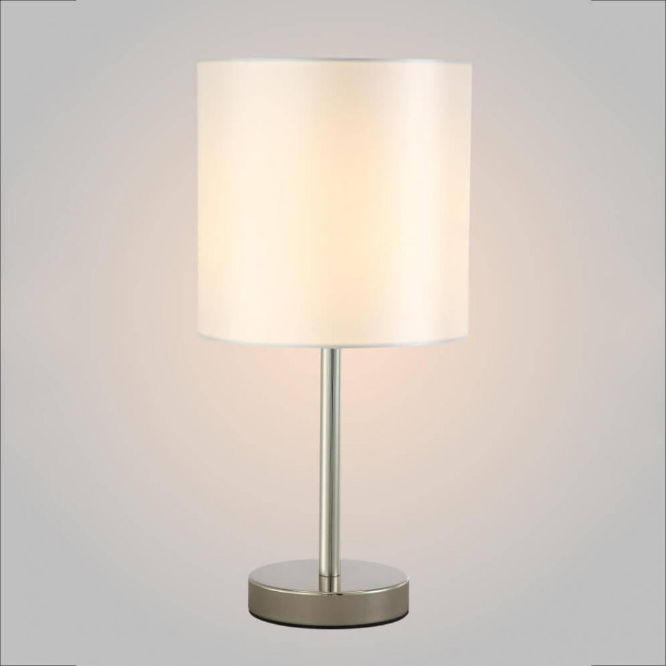 Настольная лампа Crystal Lux Sergio LG1 Nickel