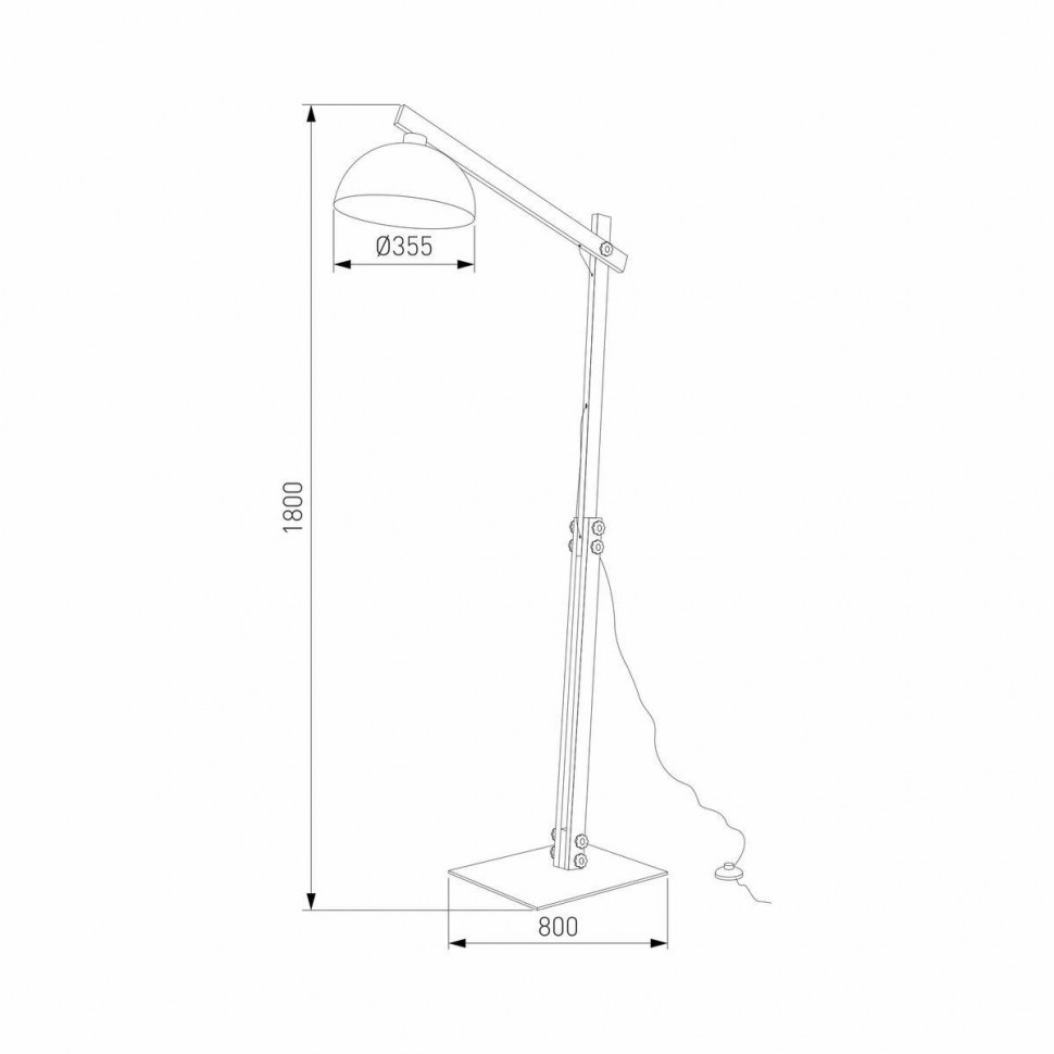 Торшер TK Lighting 6319 Oslo a068764