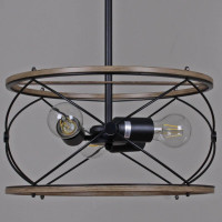 Подвесная люстра Illumico IL1008-3P-05 BK WOOD