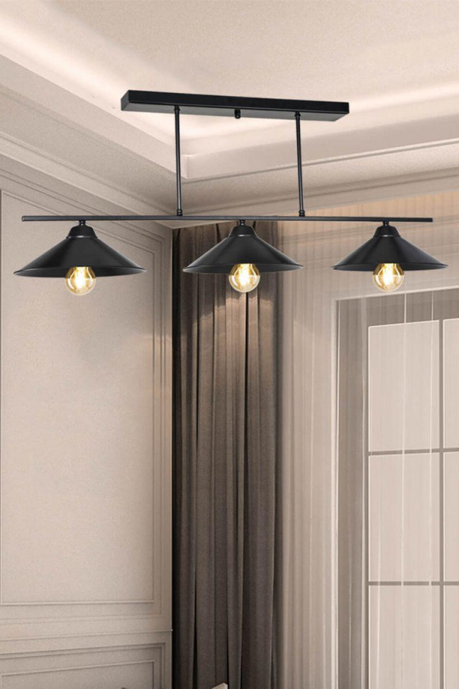 Подвесной светильник Toplight Lilian TL1611H-03BK