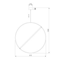 Подвесной светильник Eurosvet Element 90283/1 хром a061422
