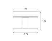 Адаптер к треку для светильников IT02-005, IT02-010 Italline IT08-8016 white