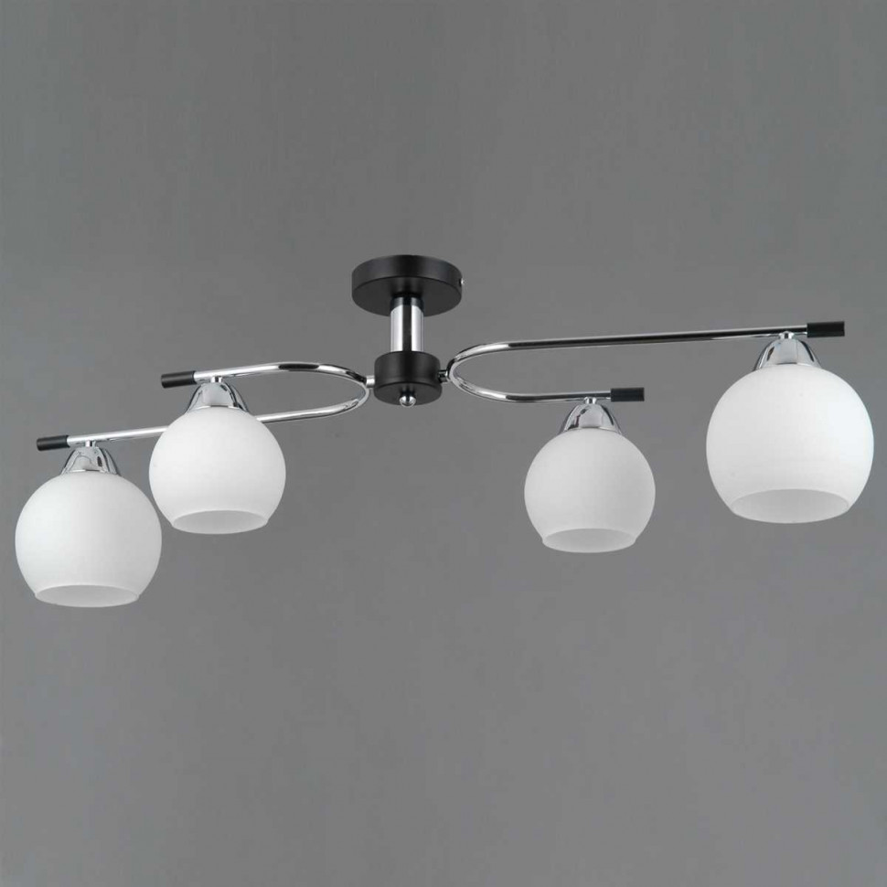Потолочная люстра Illumico IL0638-4CSQ-24 CR BK LIBRA