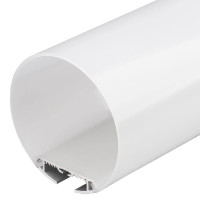 Профиль с экраном Arlight SL-ROUND-D120-2500 ANOD+OPAL 020475