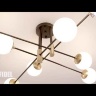 Потолочная люстра Crystal Lux Fidel FIDEL PL6 BLACK