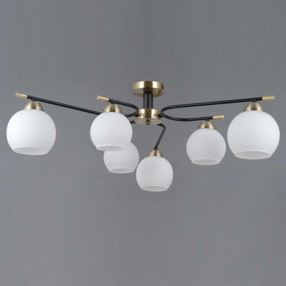 Потолочная люстра Illumico IL0638-6CSQ-24 AB BK LIBRA