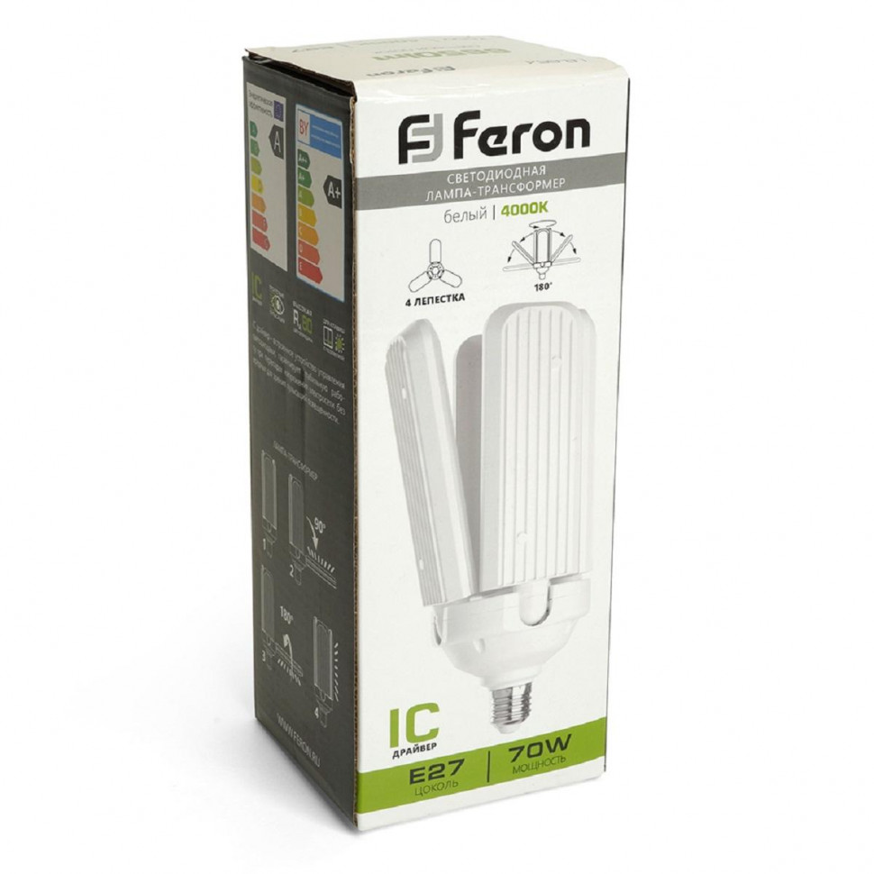 Лампа светодиодная Feron LB-654 E27 70W 4000К 48773