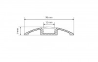 Профиль Arlight ARH-FLAT-2000 ANOD 016149