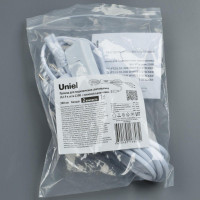 Провод для соединения светильников Uniel UCX-PT2/L10-300/B WHITE 1 STICKER UL-00009802