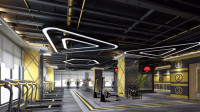 Подвесной светодиодный светильник Siled Trinity-02 7371394