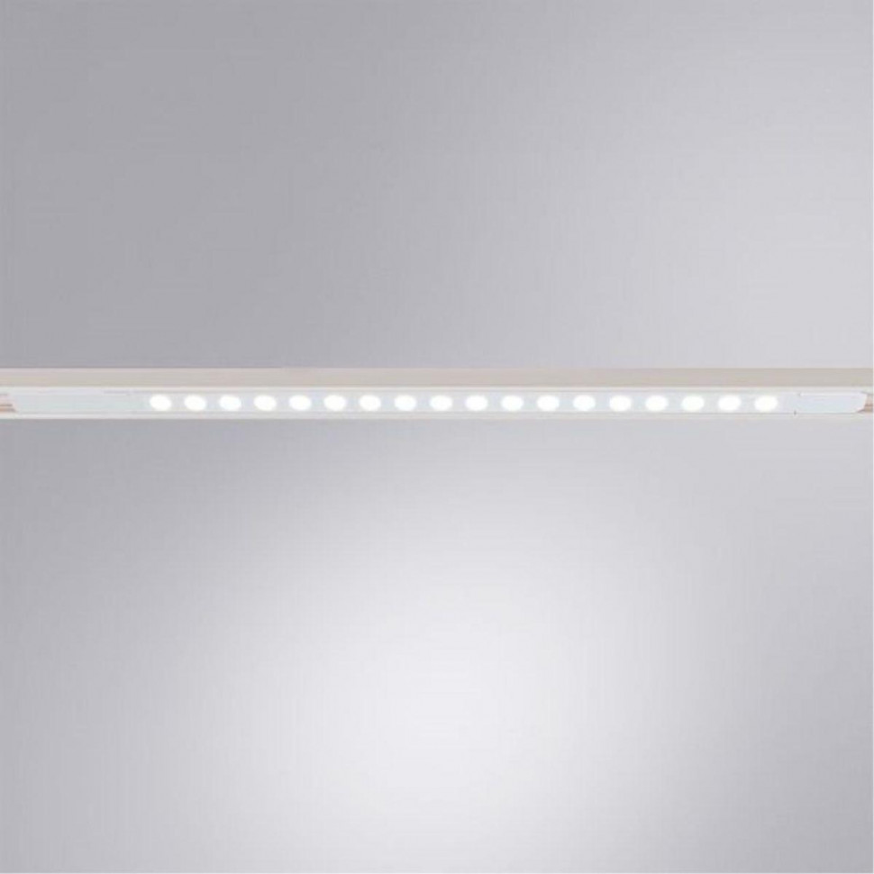 Трековый магнитный светильник Arte Lamp Optima A7266PL-1WH