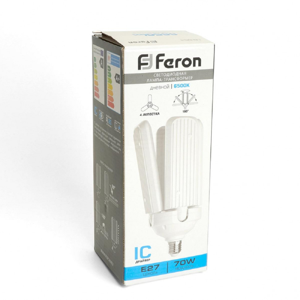 Лампа светодиодная Feron LB-654 E27 70W 6500К 48774