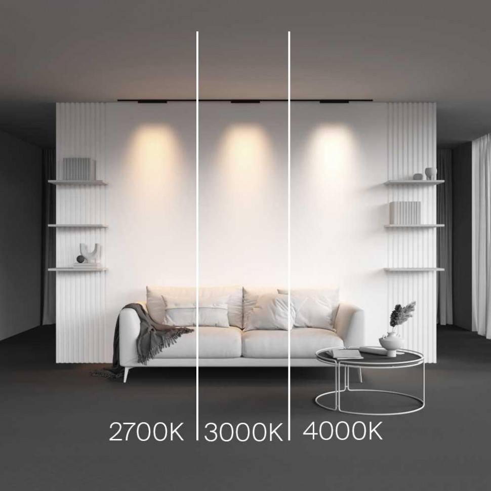 Трековый магнитный светильник Maytoni Points TR193-1-15W3K-M-B
