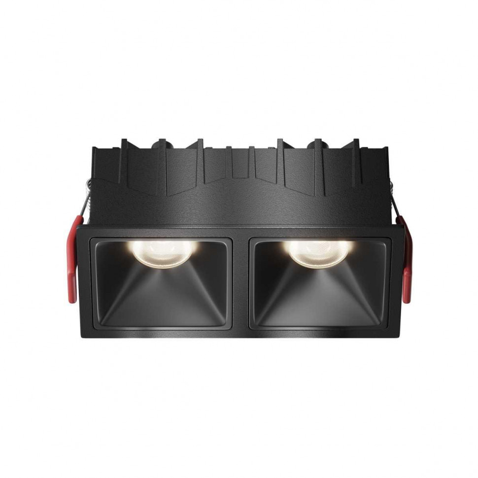 Встраиваемый светильник Maytoni Alfa LED DL043-02-10W4K-SQ-B-1