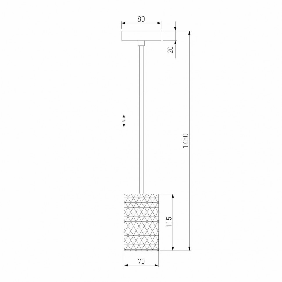 Подвесной светильник Eurosvet Bonaldo 50247/1 LED золото a061443
