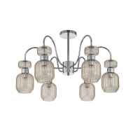 Люстра на штанге Escada Gloss 1141/6PL Chrome/Beige